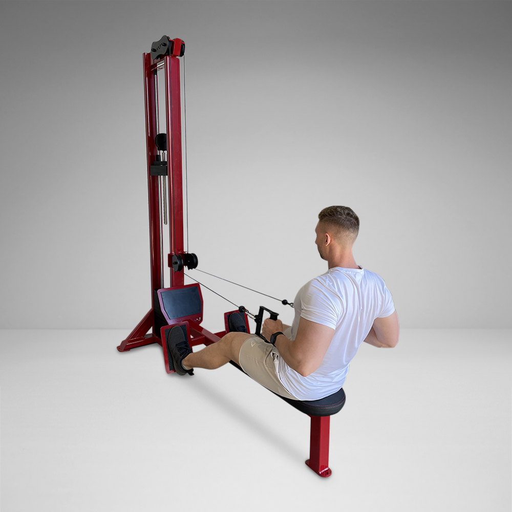 Single Stack Dual Cable Low Pulley Row