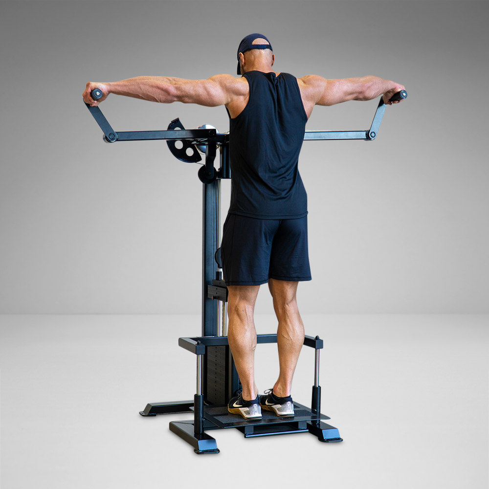 Single Stack Standing Lateral Raise