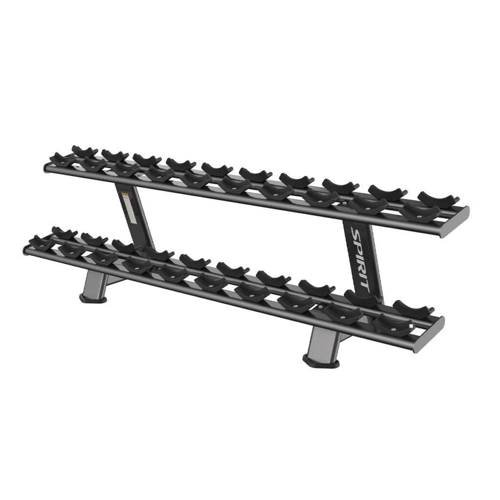 TWIN TIER DUMBBELL RACK